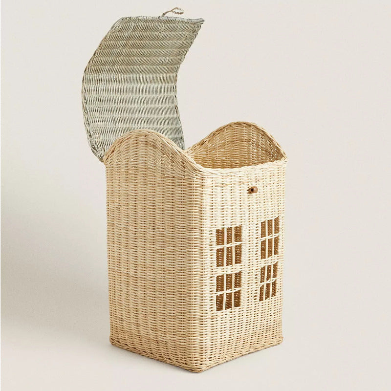 Storage Basket Gray Handwoven | High & Bury