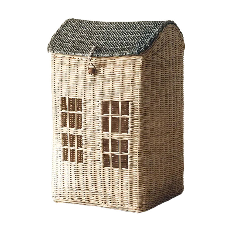 Storage Basket Gray Handwoven | High & Bury