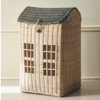 Storage Basket Gray Handwoven | High & Bury