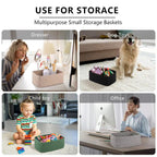 Storage Basket Gray | High & Bury
