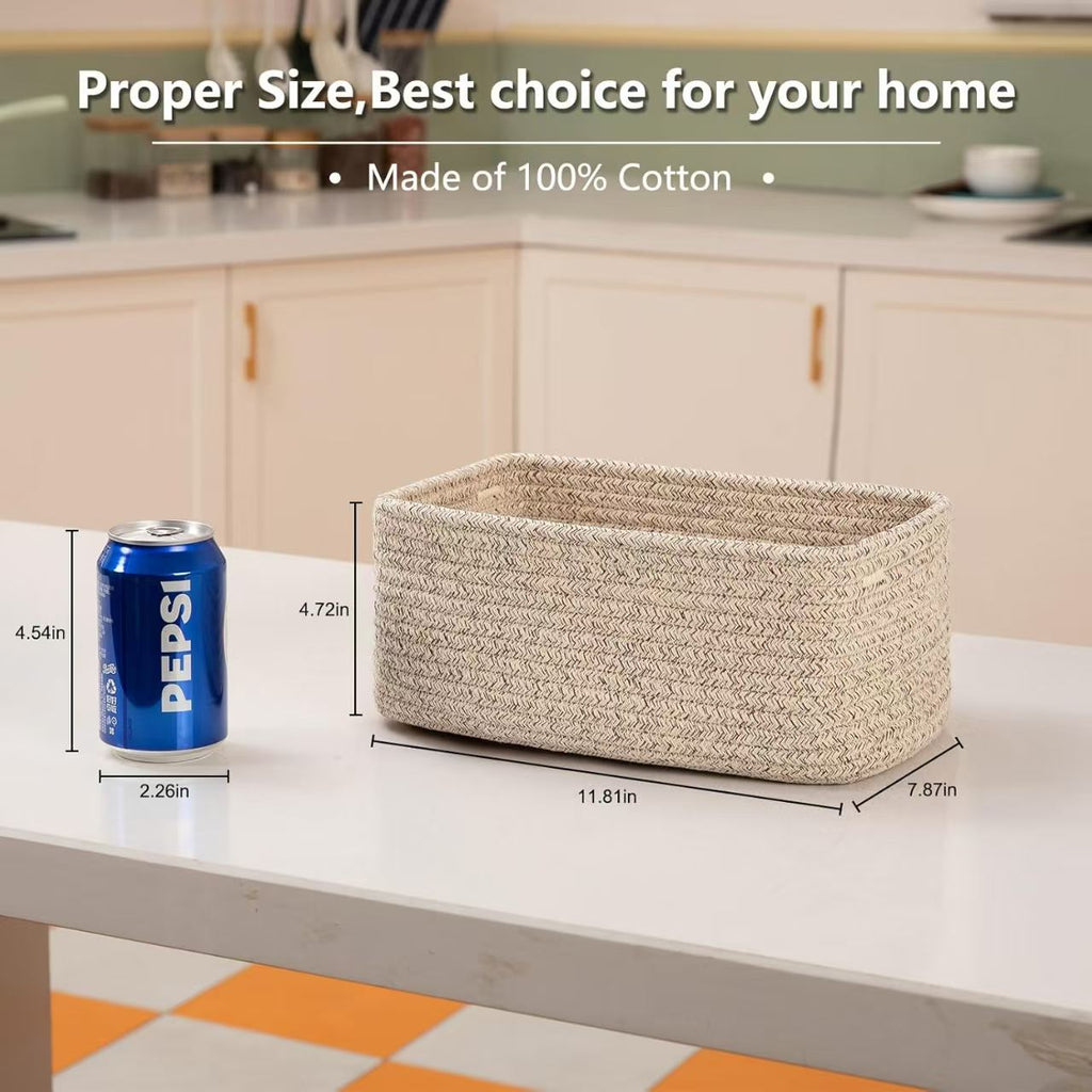 Storage Basket Gray | High & Bury