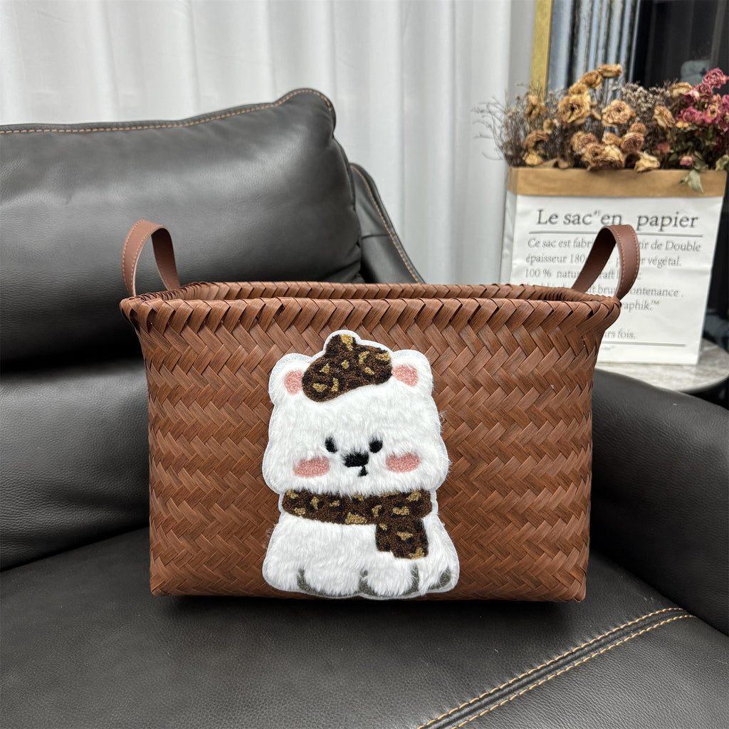 Storage Basket Green Red | High & Bury