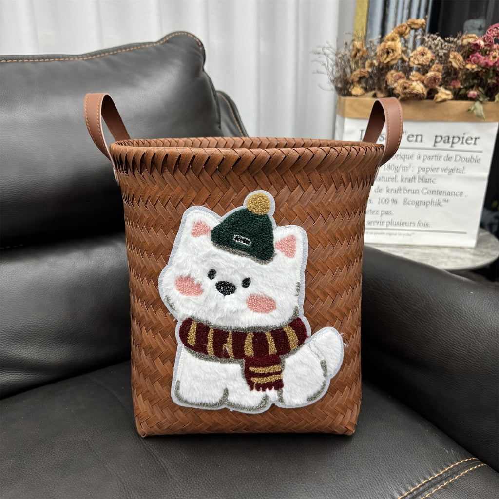 Storage Basket Green Red | High & Bury