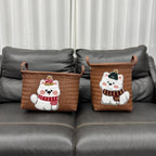 Storage Basket Green Red | High & Bury