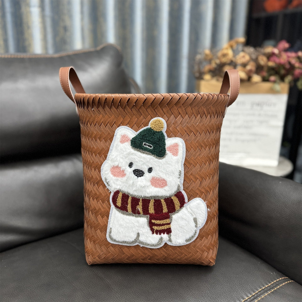 Storage Basket Green Red | High & Bury
