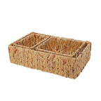 Storage Basket Green Woven Natural Fiber Soft Textile | High & Bury