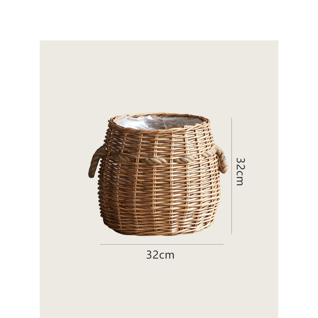 Storage Basket Handwoven Natural | High & Bury