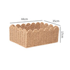 Storage Basket Khaki Green | High & Bury