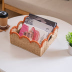 Storage Basket Khaki Green | High & Bury