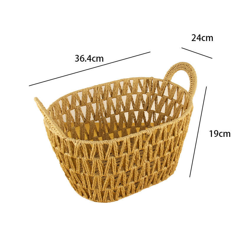 Storage Basket Khaki | High & Bury
