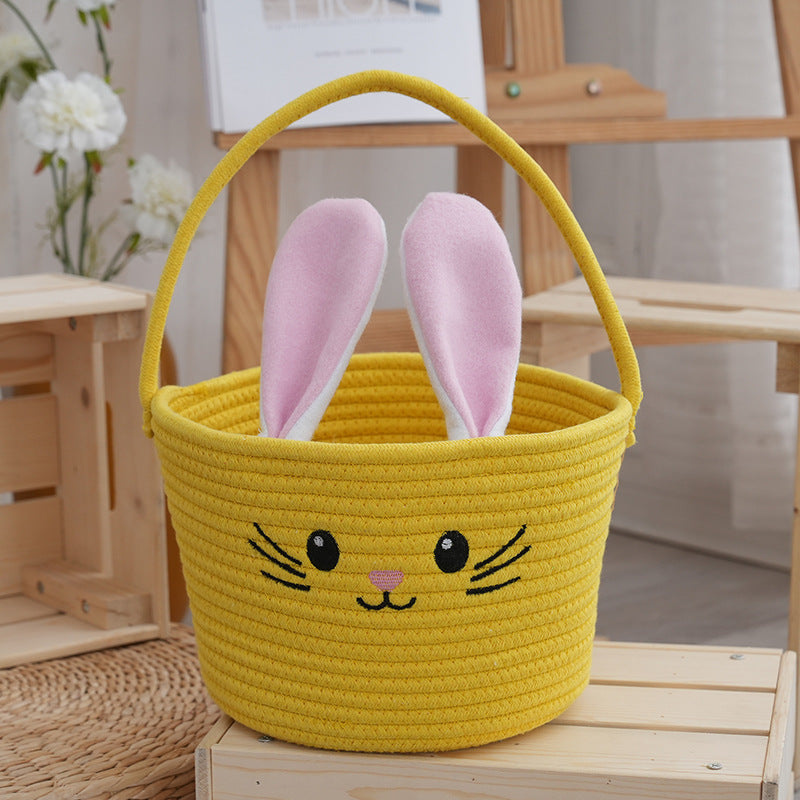 Storage Basket Light Blue Pink | High & Bury