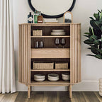 Storage Basket Light Brown | High & Bury