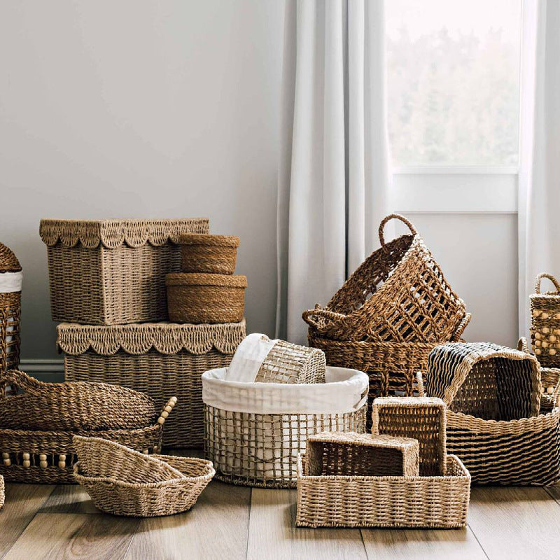 Storage Basket Light Brown | High & Bury