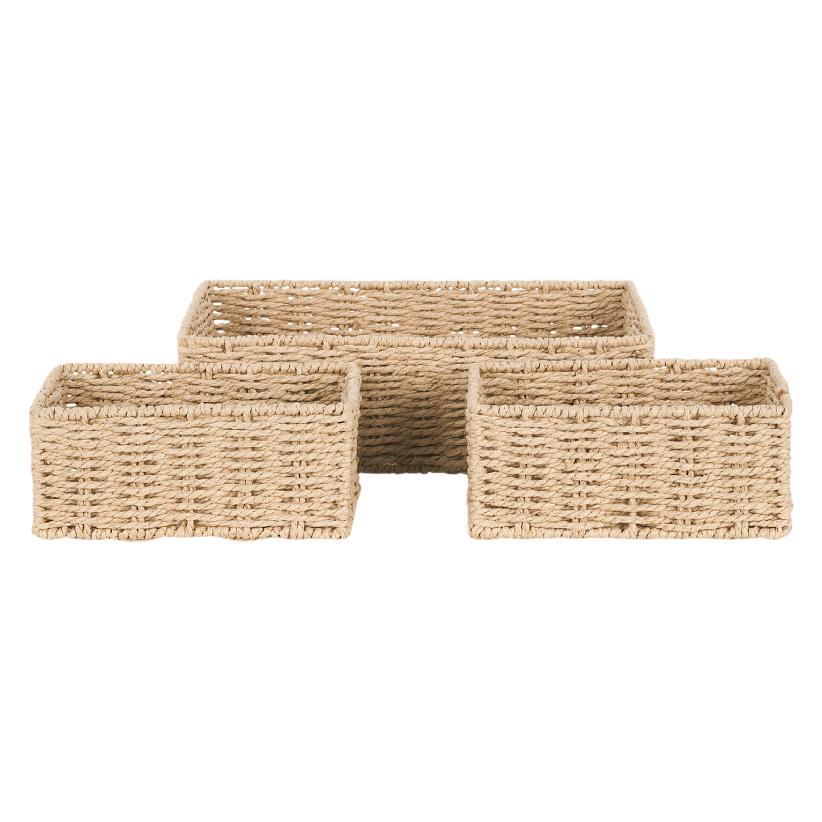 Storage Basket Light Brown | High & Bury