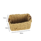 Storage Basket Light Color Large Medium | High & Bury