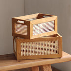 Storage Basket made of Natural Wood | High & Bury