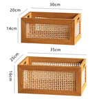 Storage Basket made of Natural Wood | High & Bury