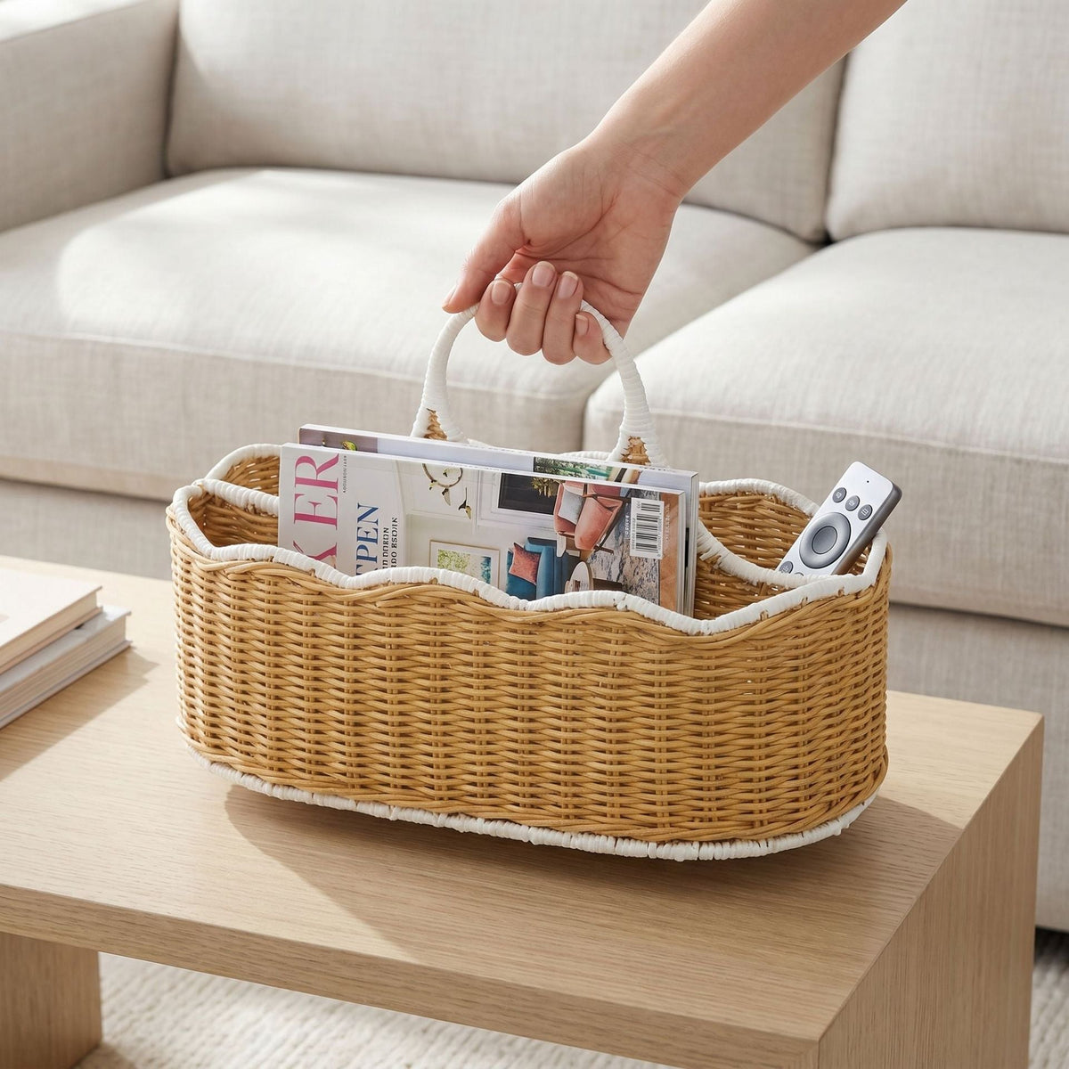 Storage Basket Modern Design Every | High & Bury