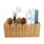 Storage Basket Offwhite M Khaki | High & Bury