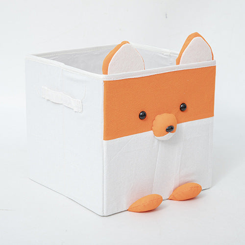 Storage Basket Orange Brown | High & Bury