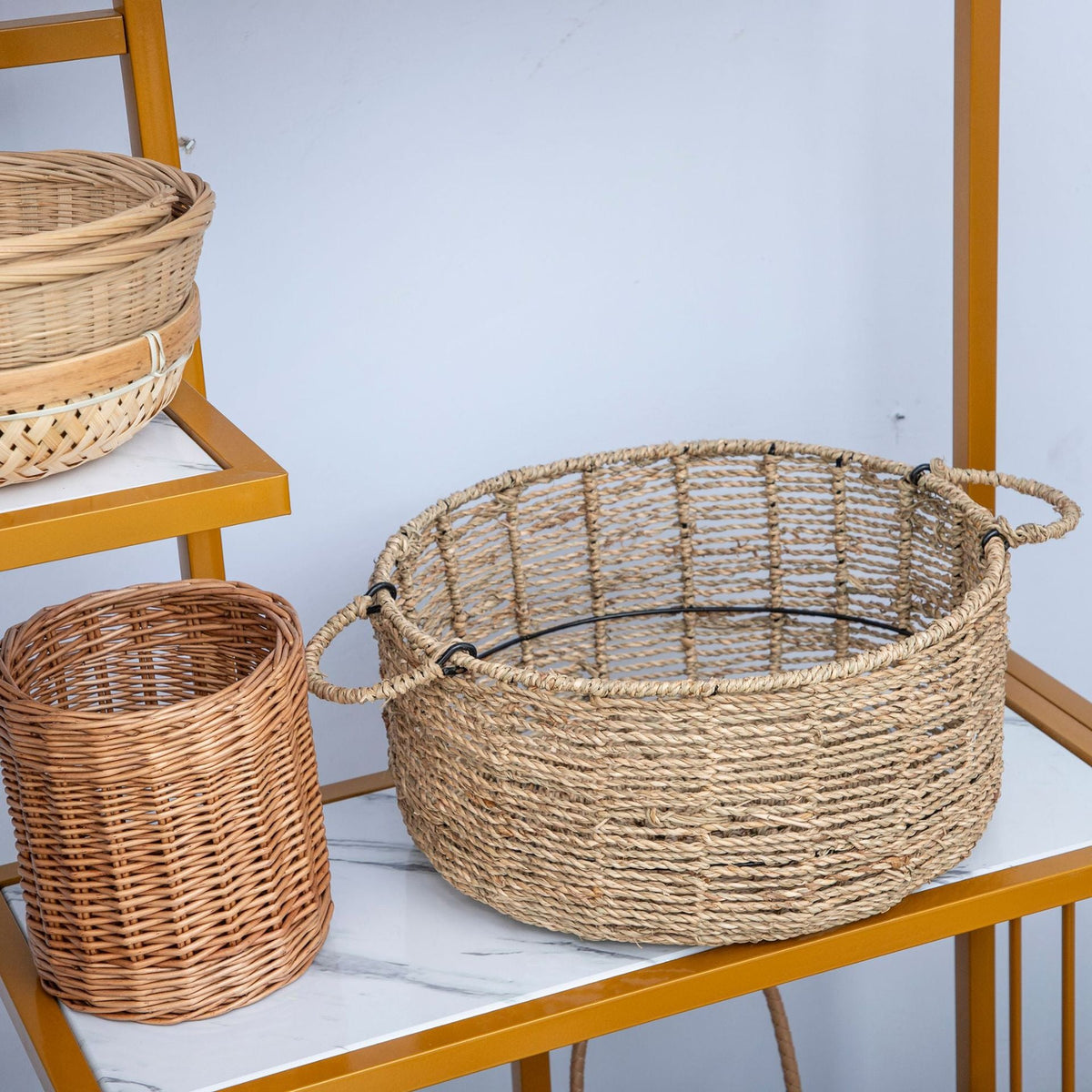 Storage Basket Original Soft Textile Handwoven | High & Bury