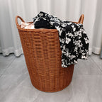 Storage Basket Pink Light Green | High & Bury