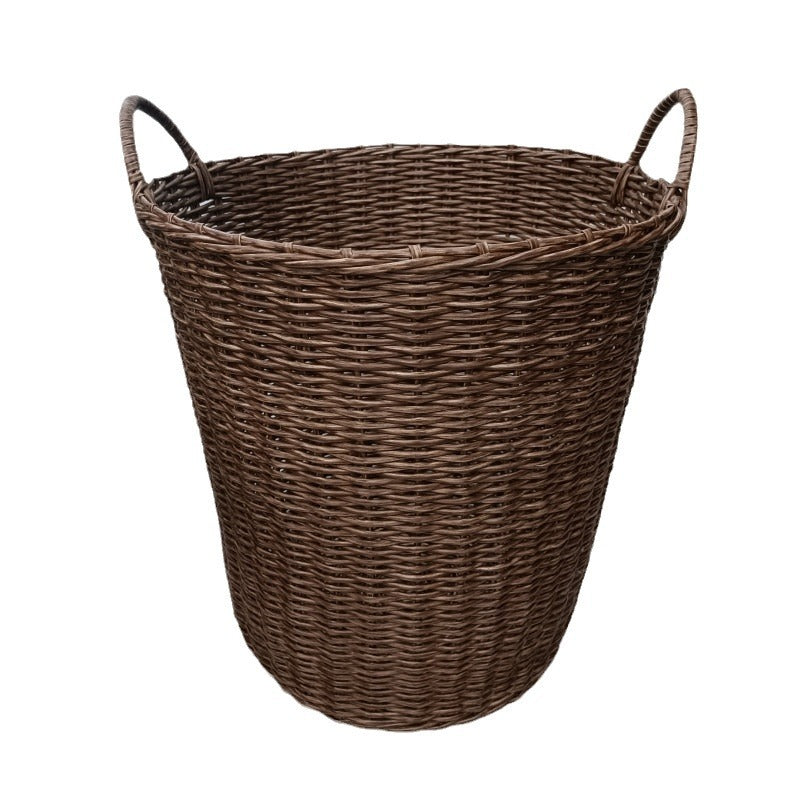 Storage Basket Pink Light Green | High & Bury