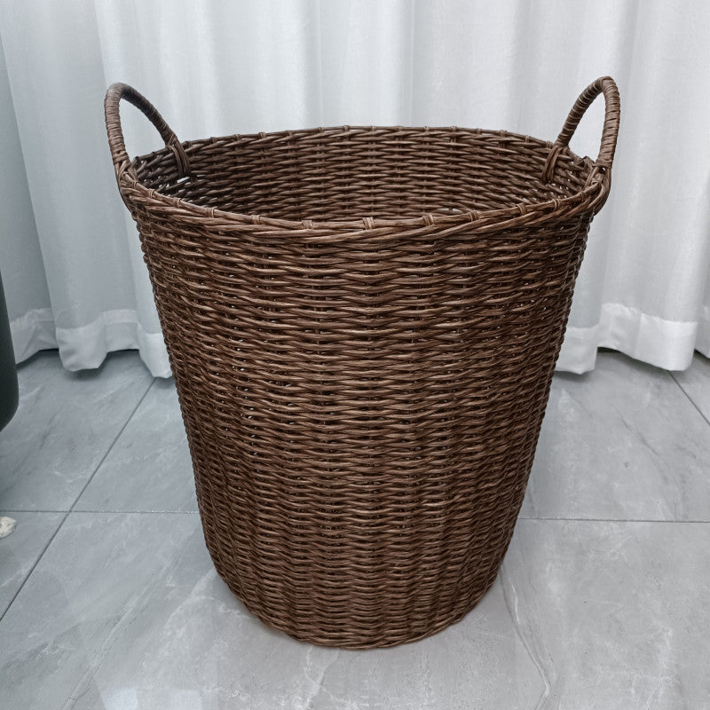 Storage Basket Pink Light Green | High & Bury
