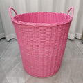 Storage Basket Pink Light Green | High & Bury