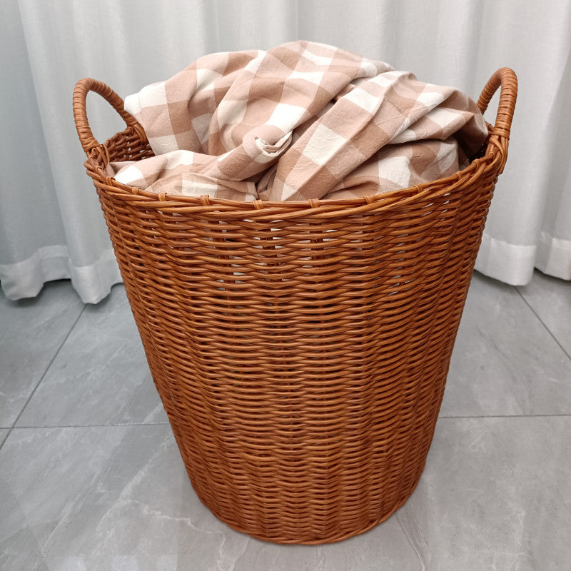 Storage Basket Pink Light Green | High & Bury