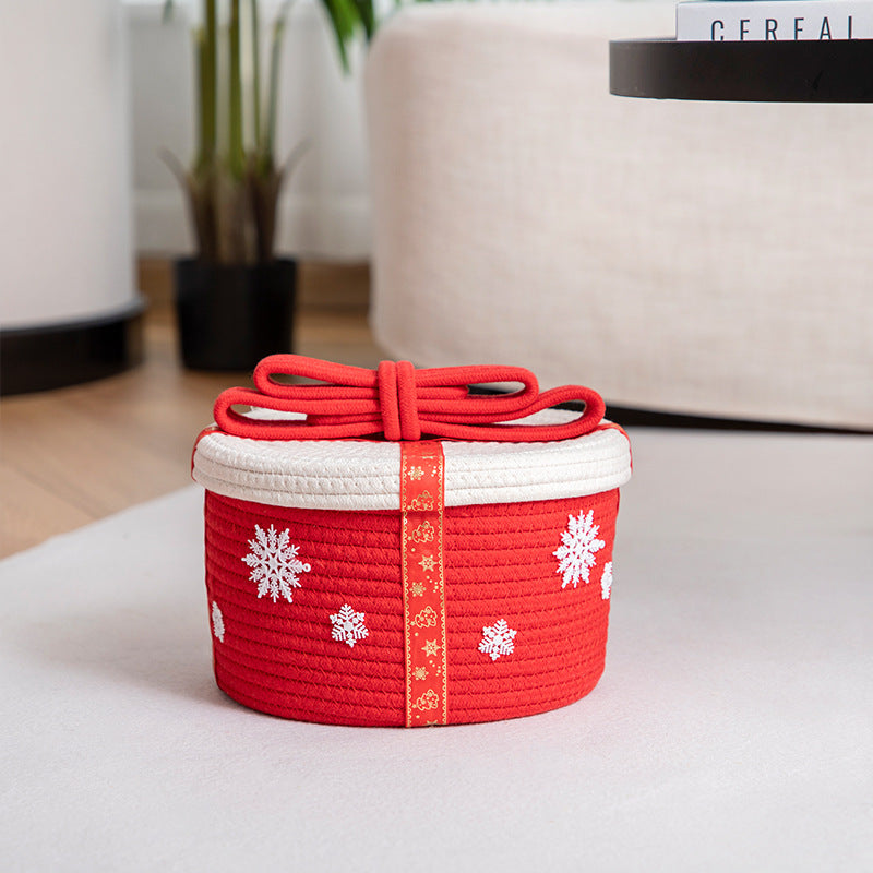 Storage Basket Pink Red | High & Bury