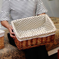 Storage Basket Soft Textile Handwoven | High & Bury