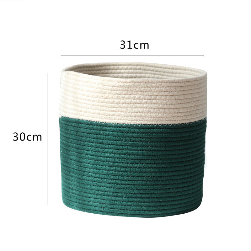 Storage Basket Soft Textile | High & Bury