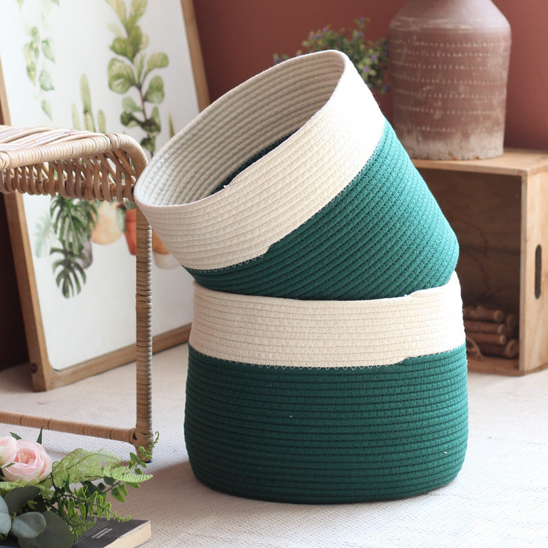 Storage Basket Soft Textile | High & Bury