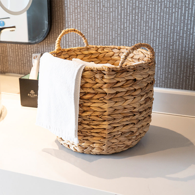 Storage Basket Square Beige | High & Bury