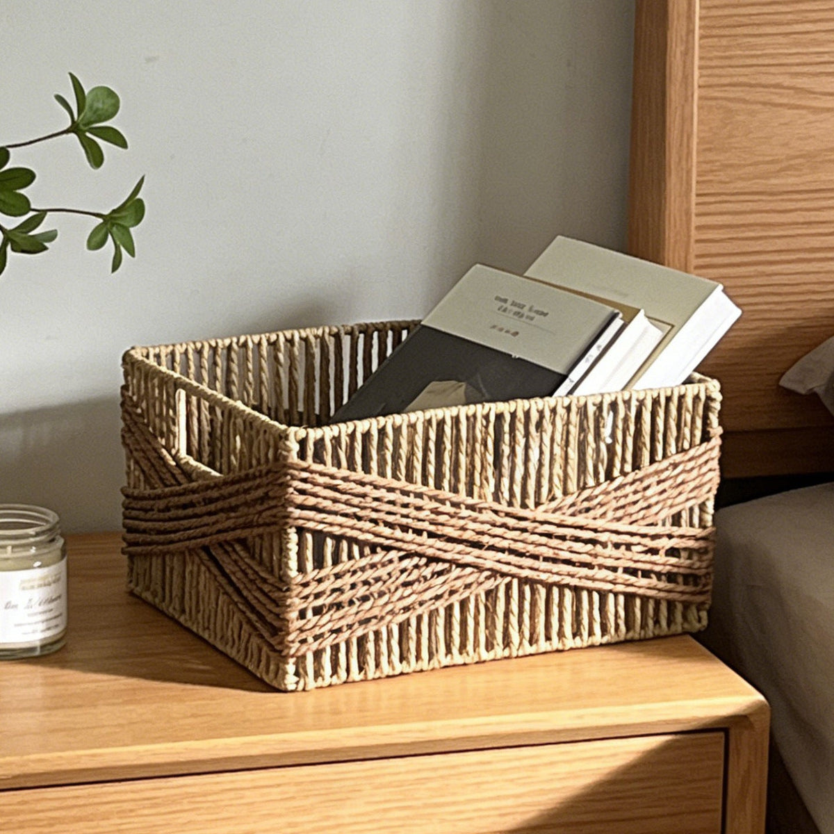 Storage Basket Two Pieces Small Large Functional | High & Bury