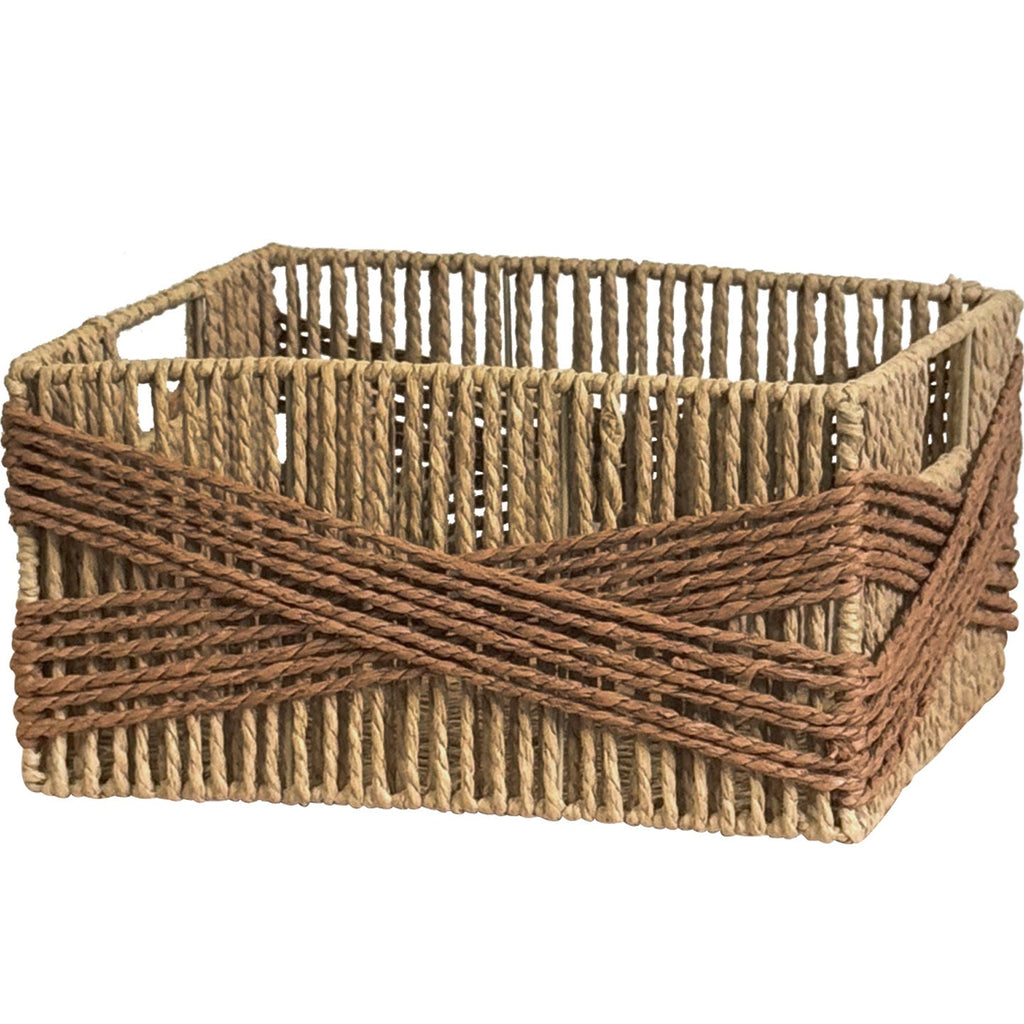 Storage Basket Two Pieces Small Large Functional | High & Bury