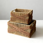 Storage Basket Two Pieces Small Large Functional | High & Bury