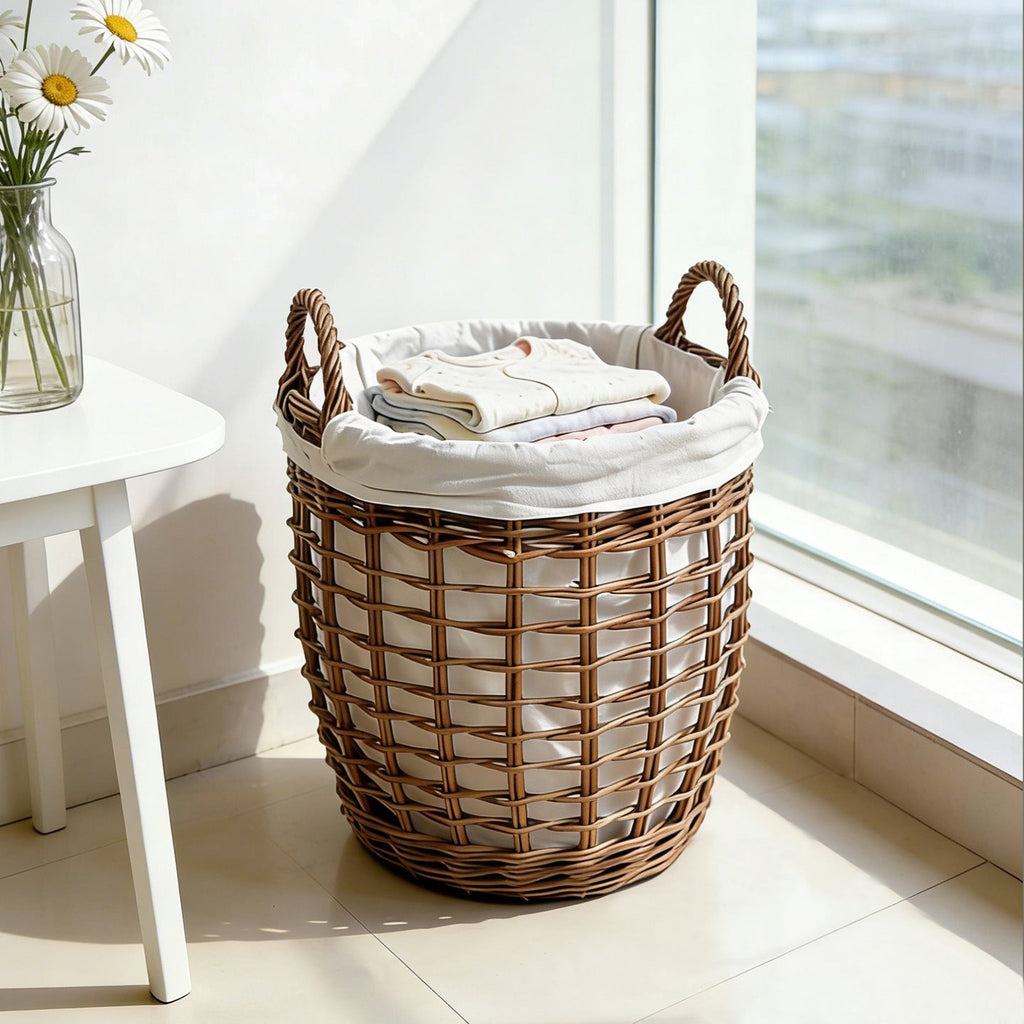 Storage Basket Two Pieces Small Large | High & Bury