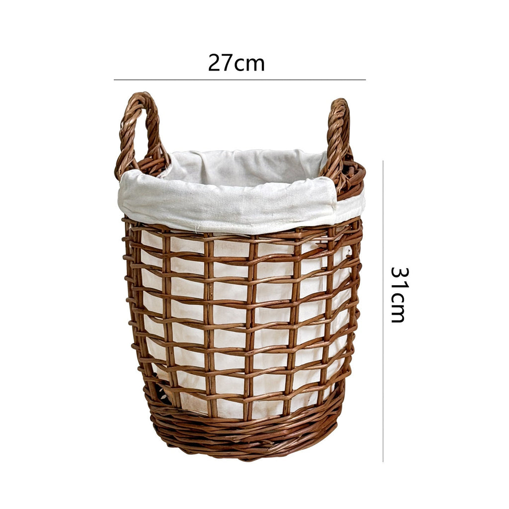 Storage Basket Two Pieces Small Large | High & Bury