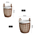 Storage Basket Two Pieces Small Large | High & Bury