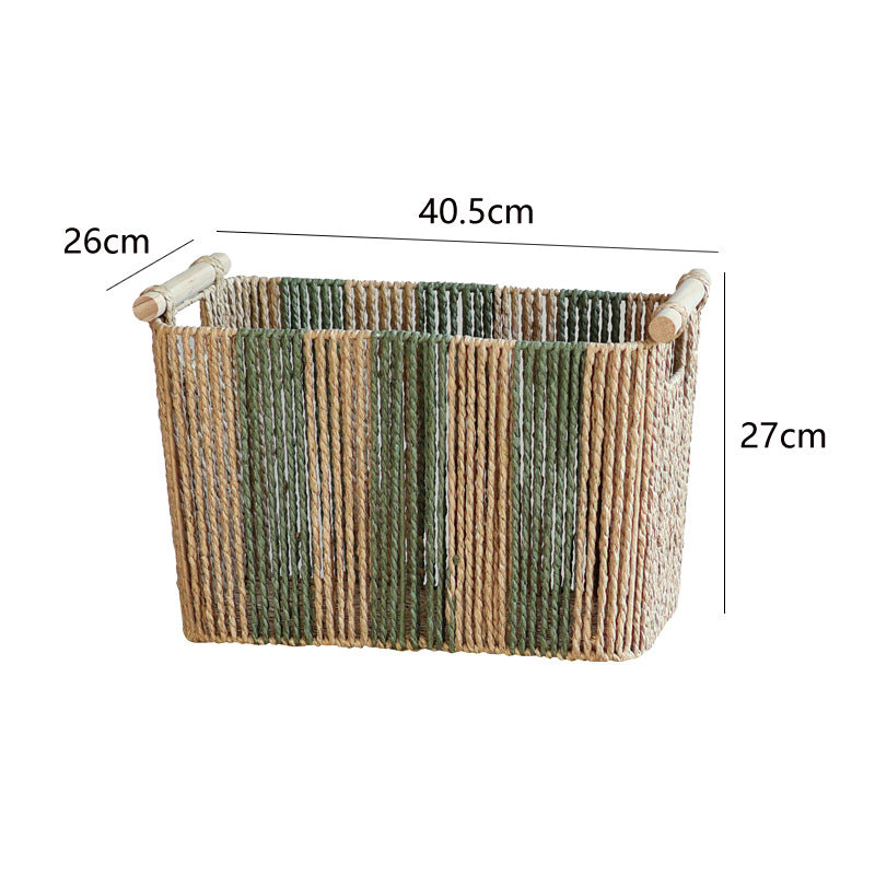 Storage Basket Two Pieces Small Large Solution | High & Bury