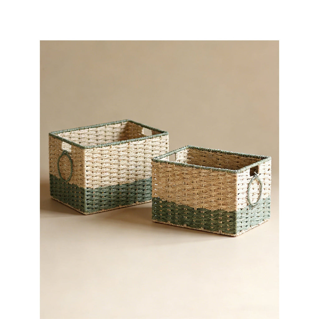 Storage Basket Two Small Large | High & Bury