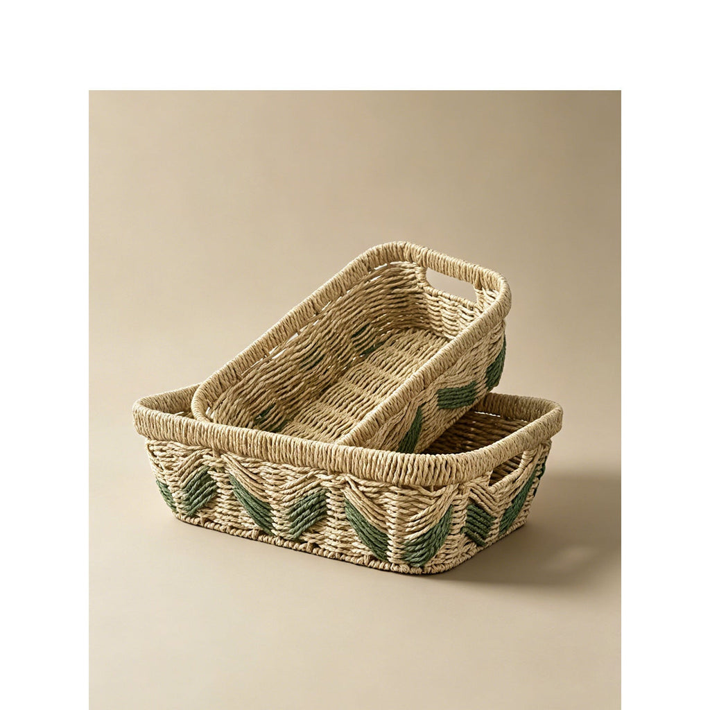 Storage Basket Two Small Large Solution | High & Bury
