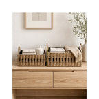 Storage Basket Two Small Large Solution Organized | High & Bury