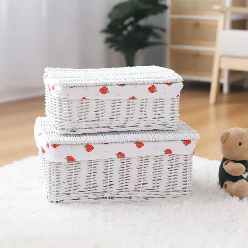 Storage Basket White | High & Bury