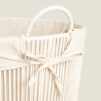 Storage Basket White Minimalist Design | High & Bury