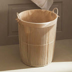 Storage Basket White Minimalist Design | High & Bury
