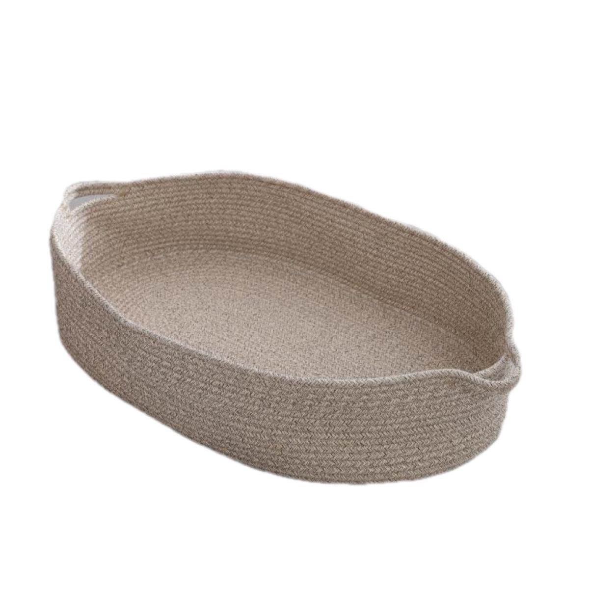 Storage Basket White Yellow | High & Bury