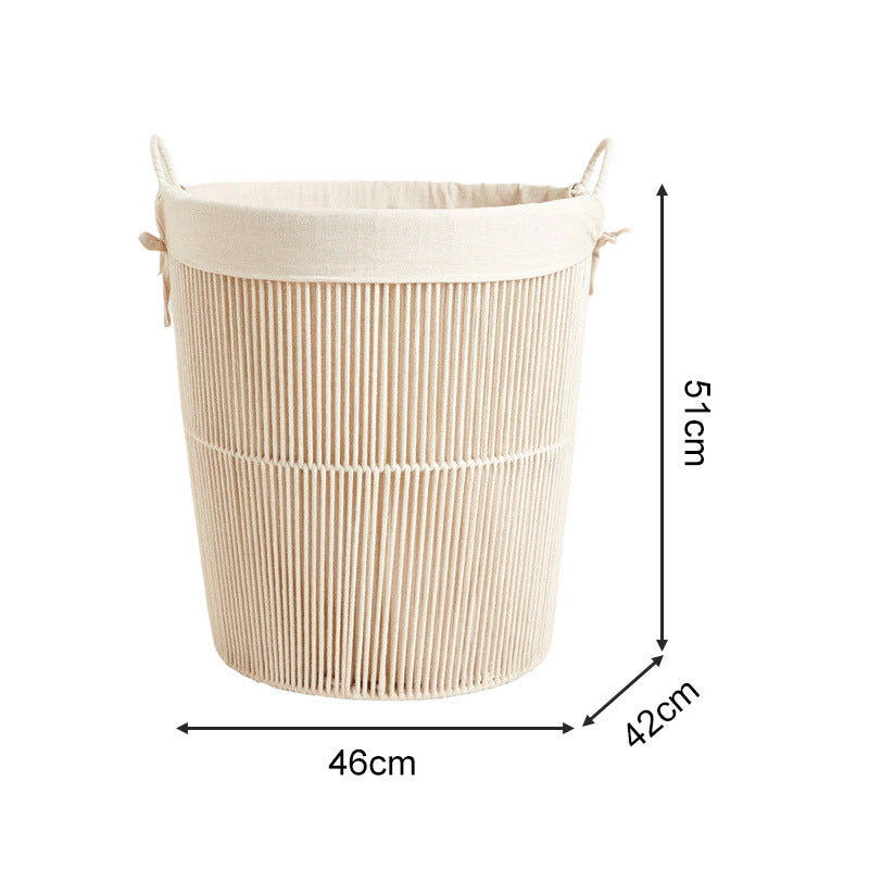Storage Basket with Decorative Pattern | High & Bury